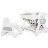Дитячий стіл Mealux Robin: стіл + стілець (KD-F051 White/Grey)
