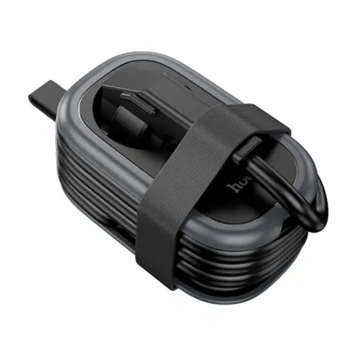 Сетевой фильтр питания HOCO NS6 1 роз, 2 USB, USB-C, 30W, 1.1м, Black (NS6B) изображение 5
