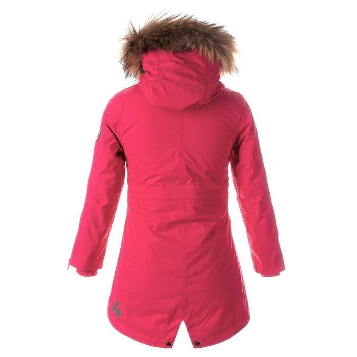 Пальто дитяче Huppa VIVIAN 1 12490120 фуксія 00063 122 (4741468739564) зображення 3