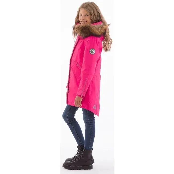 Пальто дитяче Huppa VIVIAN 1 12490120 фуксія 00063 158 (4741468556505) зображення 8