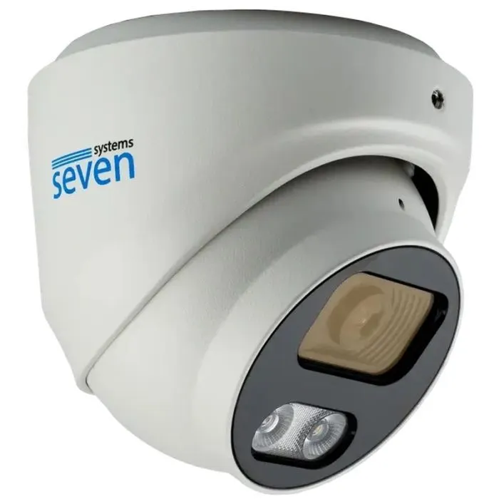 Камера відеоспостереження SEVEN Systems IP7215PA-DL (2.8) white зображення 2