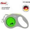 Поводок для собак Flexi New Neon лента S 5 м/15 кг зеленый (4000498032015) изображение 2