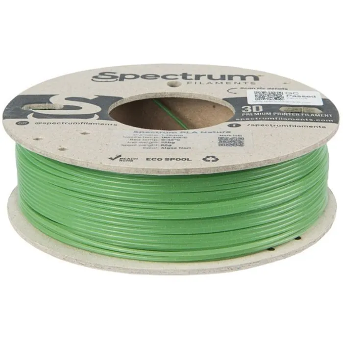 Пластик для 3D-принтера Spectrum PLA Nature 1.75mm 0.25kg Green, ALGAE NORI (80987) изображение 2