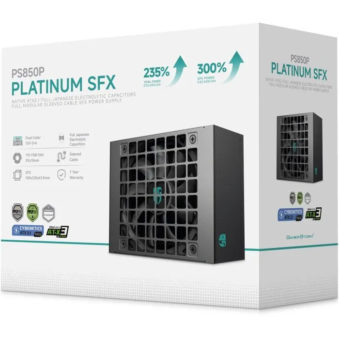Блок живлення Deepcool 850W GamerStorm PS850P (R-PS850P-FE0B-JGEU) зображення 8