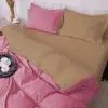 Постільна білизна MirSon Poplin Line 015 + 041 Honey 220 x 240 (2200006281320) зображення 2