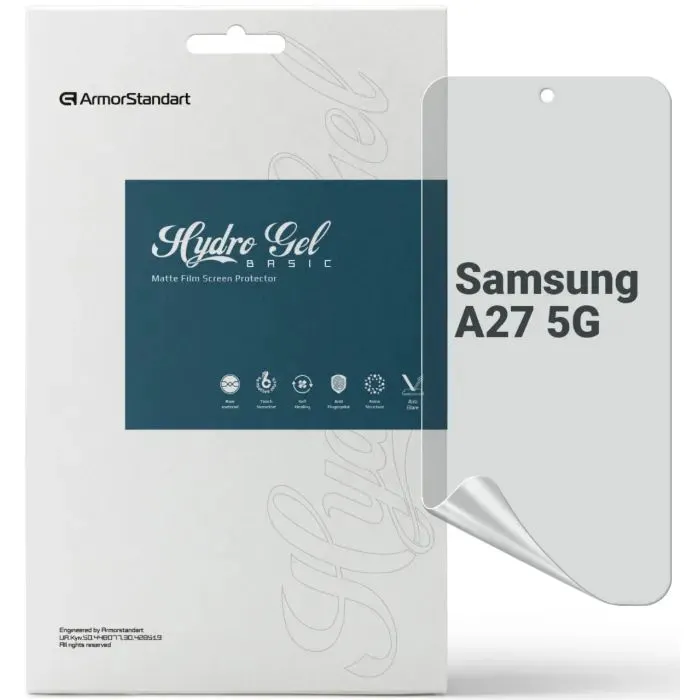 Пленка защитная Armorstandart Matte hydrogel Samsung A27 5G (ARM89634)