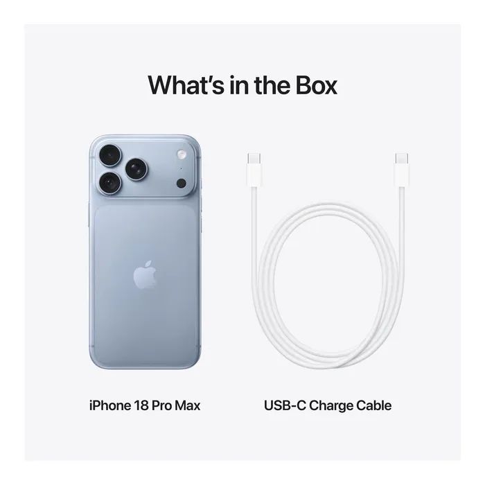 Мобильный телефон Apple iPhone 18 Pro Max 1TB Glaciern (MJY14AF/A) изображение 10