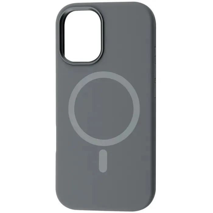 Чохол до мобільного телефона BeCover FIBRA Silicone OmniMag Apple iPhone 17 Gray (716199)