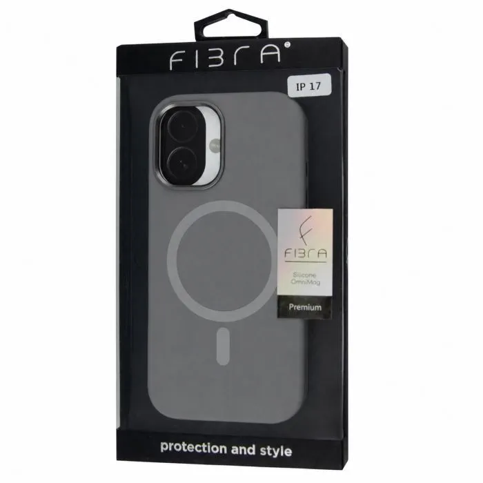 Чохол до мобільного телефона BeCover FIBRA Silicone OmniMag Apple iPhone 17 Gray (716199) зображення 2