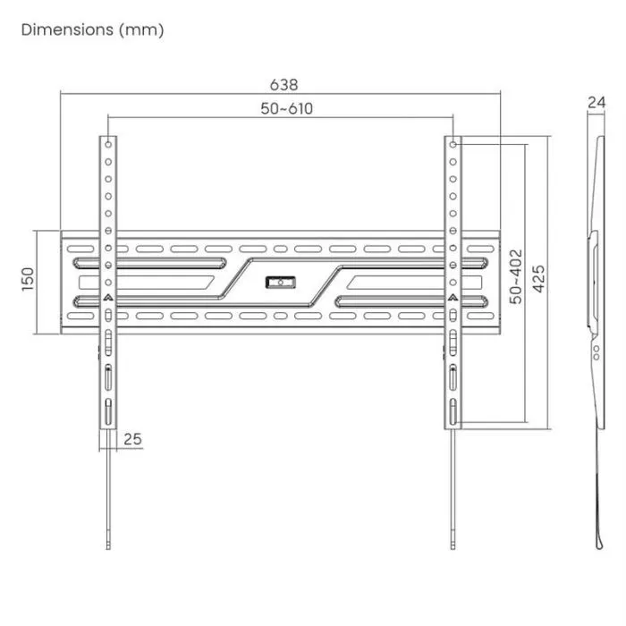 Кронштейн Gembird WM-86F-01 зображення 6