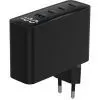 Зарядное устройство Gembird 3xUSB-C PD100W + 1xUSB QC3.0 30W black (TA-UC-PDQC100LCD-01-BK) изображение 2