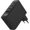 Зарядное устройство Gembird 3xUSB-C PD100W + 1xUSB QC3.0 30W black (TA-UC-PDQC100LCD-01-BK) изображение 3