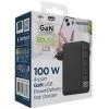 Зарядное устройство Gembird 3xUSB-C PD100W + 1xUSB QC3.0 30W black (TA-UC-PDQC100LCD-01-BK) изображение 5