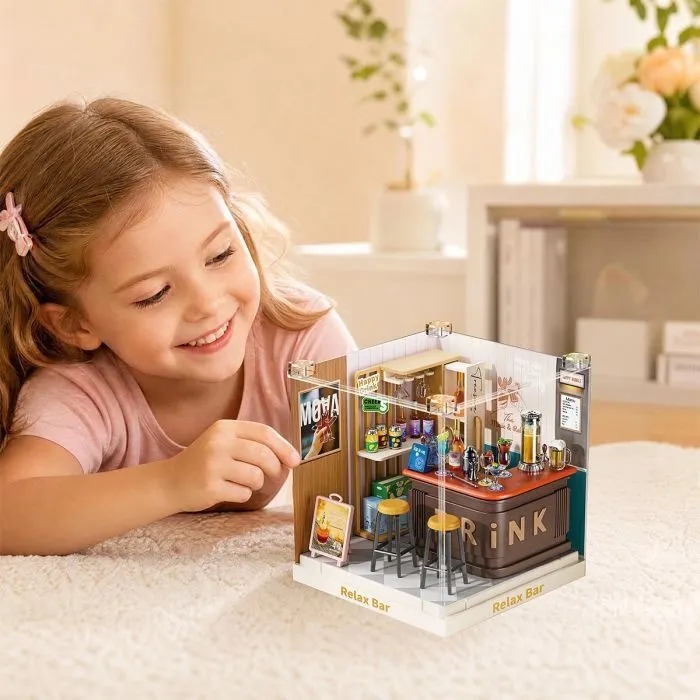 Конструктор Mini House румбокс серії Інтер'єр – Патіо (світло) (8039) зображення 2