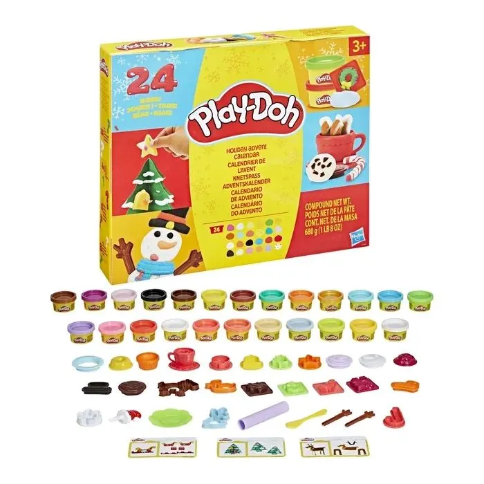 Набір для творчості Hasbro Play-Doh Адвент-календар із пластичною масою (G0501)
