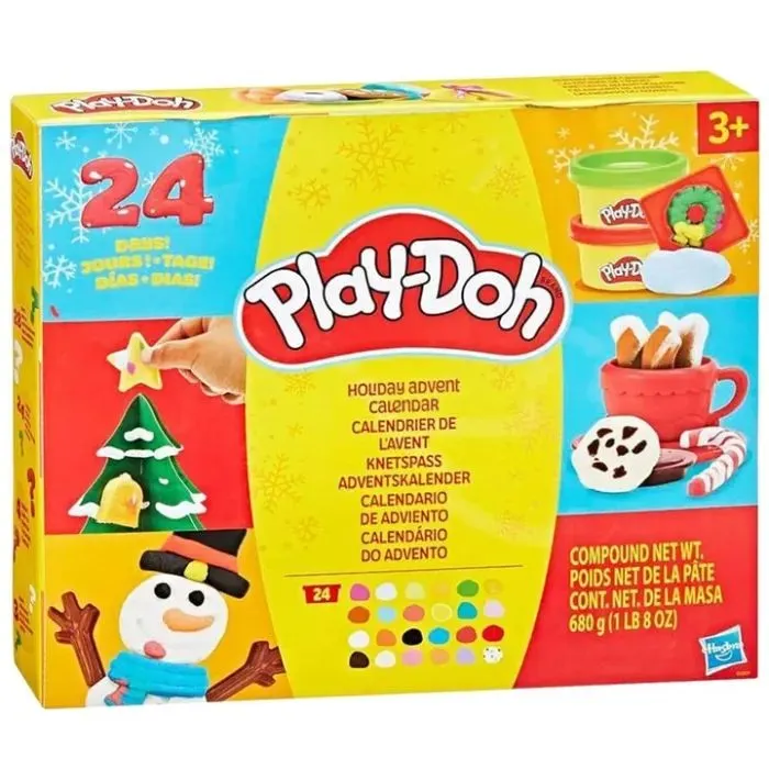 Набір для творчості Hasbro Play-Doh Адвент-календар із пластичною масою (G0501) зображення 2