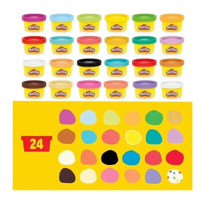 Набір для творчості Hasbro Play-Doh Адвент-календар із пластичною масою (G0501) зображення 4