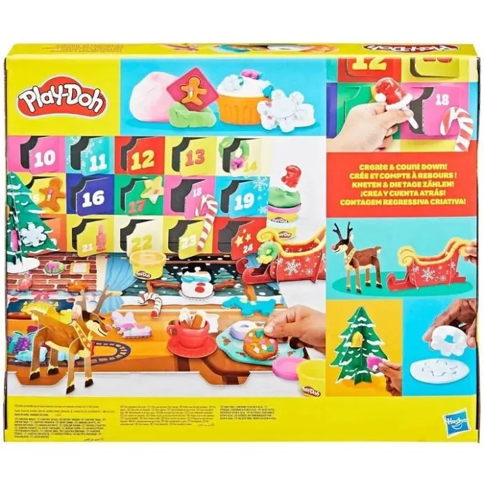 Набір для творчості Hasbro Play-Doh Адвент-календар із пластичною масою (G0501) зображення 5