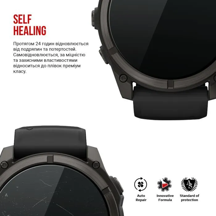 Плівка захисна Armorstandart hydrogel Garmin Fenix 9 51mm AMOLED 6 pcs (ARM94000) зображення 3