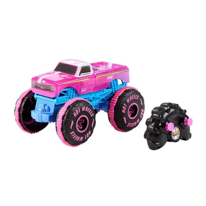 Радіокерована іграшка Hot Wheels Збільшена машинка-позашляховик 1:24 для Barbie (JHW58)