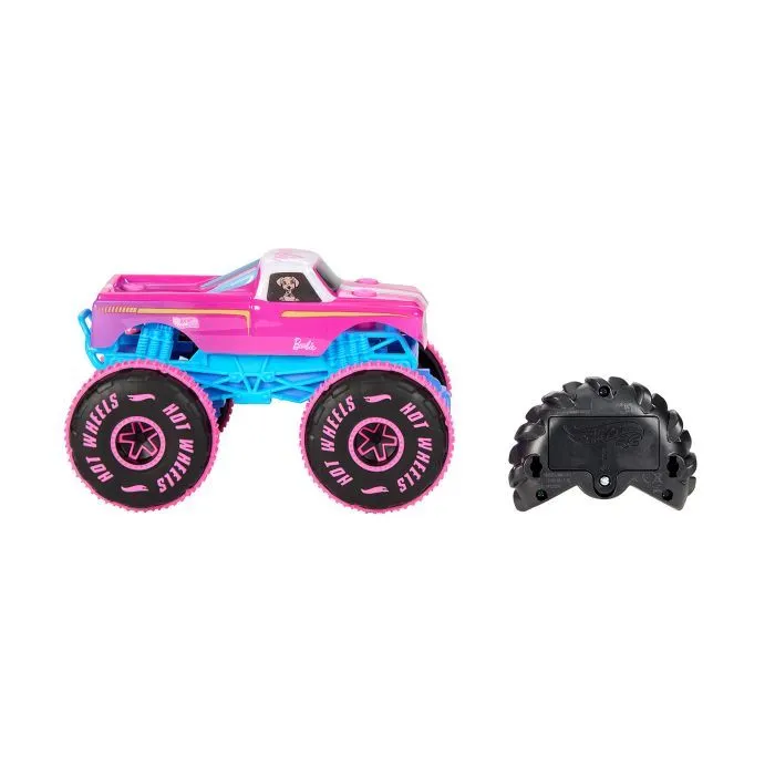 Радіокерована іграшка Hot Wheels Збільшена машинка-позашляховик 1:24 для Barbie (JHW58) зображення 4