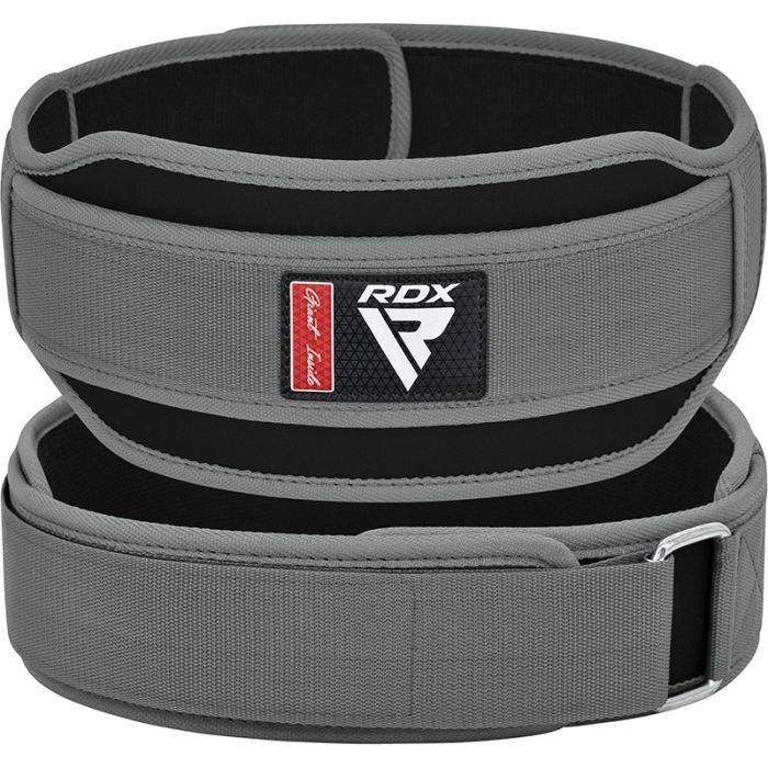 Атлетичний пояс RDX RX5 Double Belt Grey L (WBD-RX5G-L)