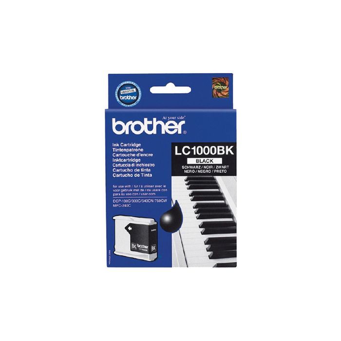 Картридж Brother DCP-130/330/350,MFC240/465/885 bl. (LC1000BK)