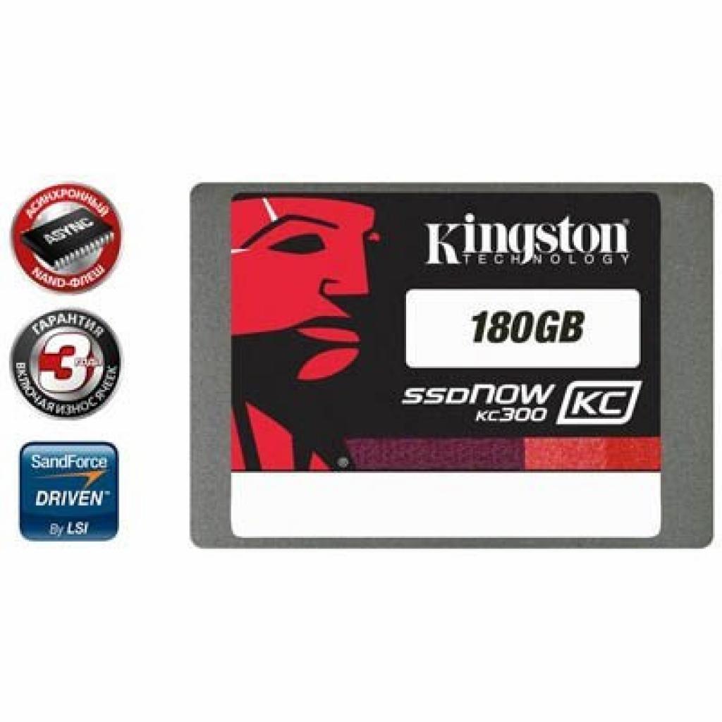 Накопичувач SSD 2.5" 180GB Kingston (SKC300S37A/180G)