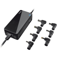 Блок питания к ноутбуку Trust Primo 70W Laptop Charger black (19134) изображение 2