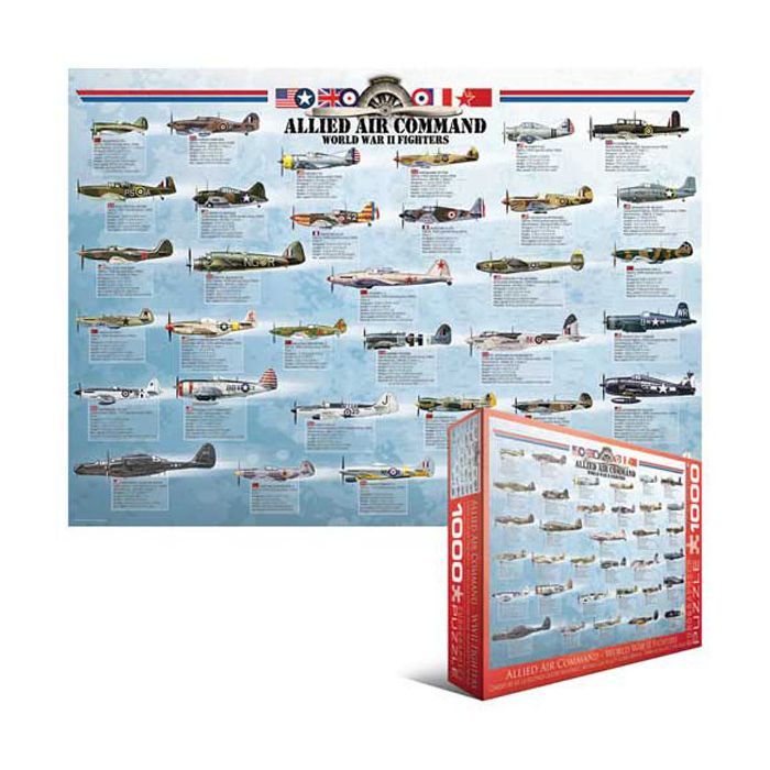 Пазл Eurographics Истребители 2-й Мировой войны (6000-0379)