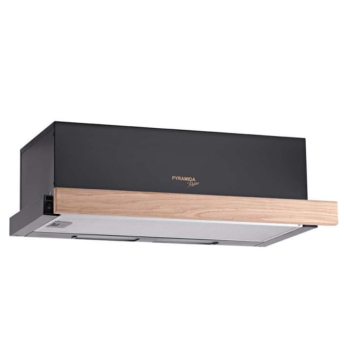 Вытяжка кухонная Pyramida TL 60 WOOD BL