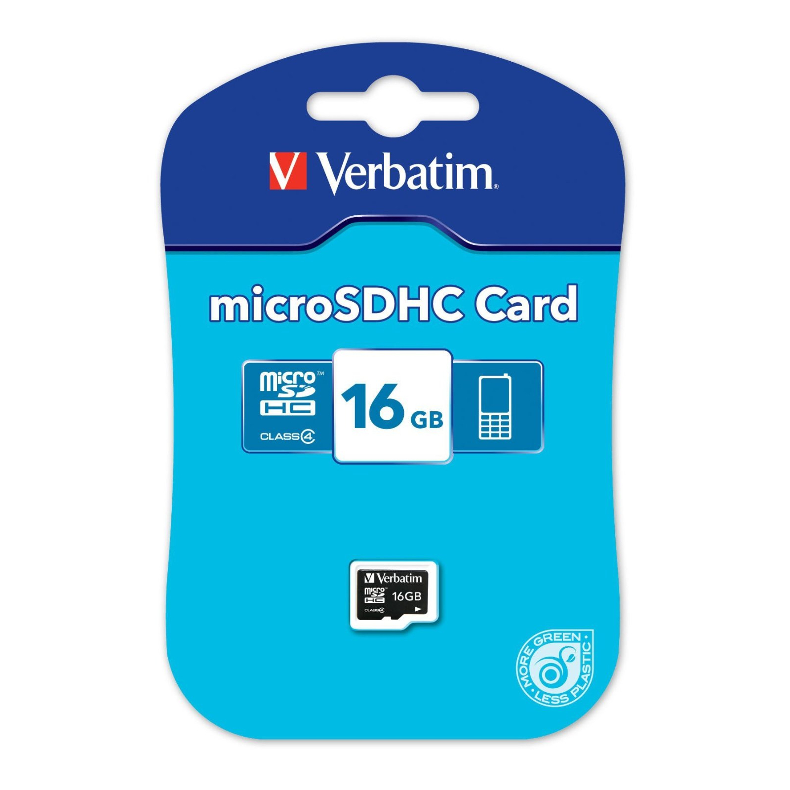 Карта пам'яті Verbatim 16GB microSDHC class 4 (44007) зображення 2