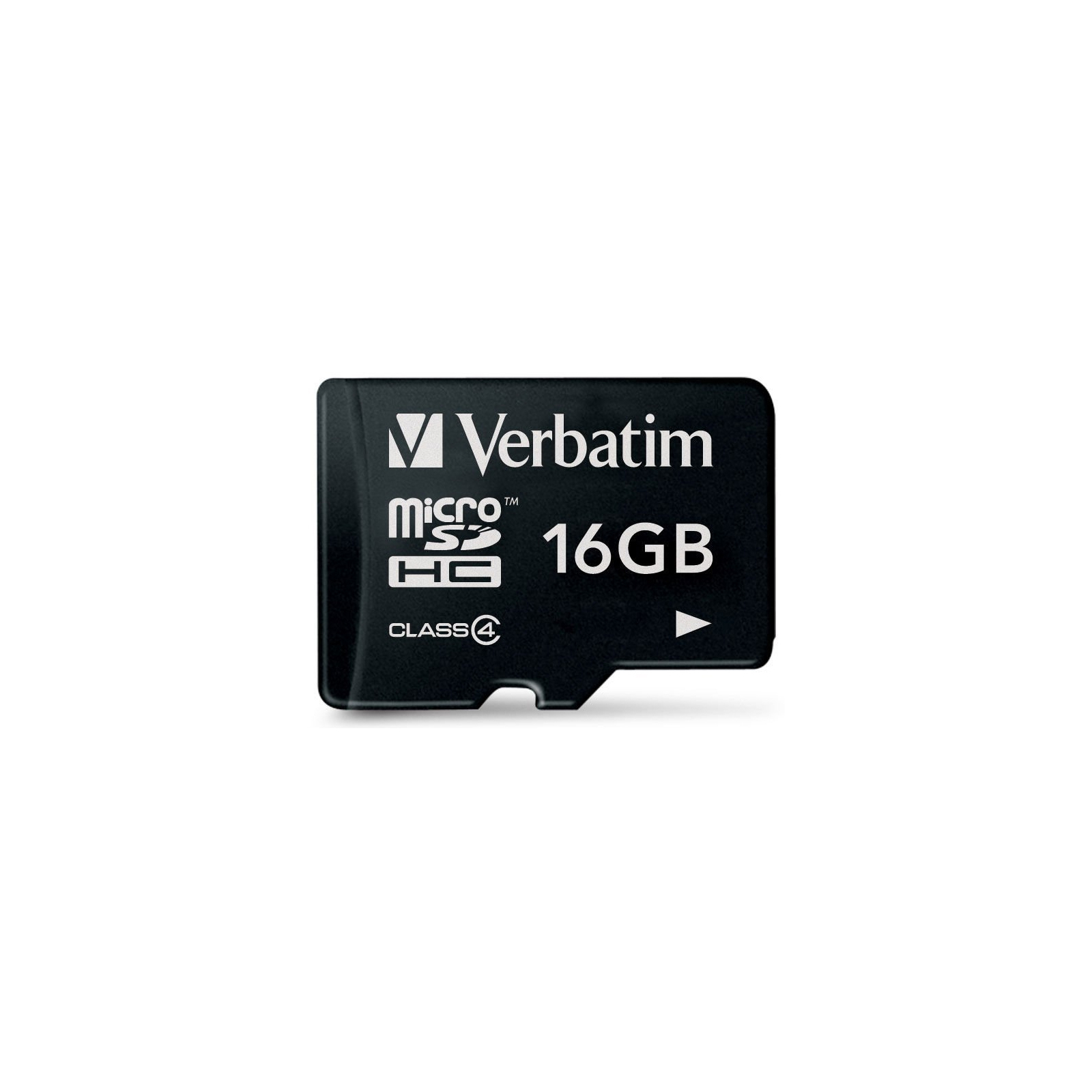 Карта пам'яті Verbatim 16GB microSDHC class 4 (44007)