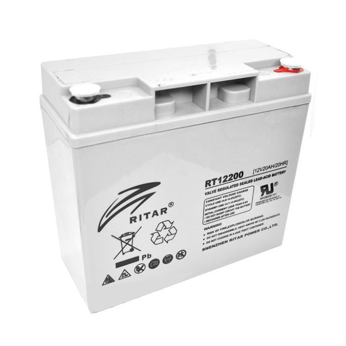 Батарея к ИБП Ritar AGM RT12200, 12V-20Ah (RT12200)