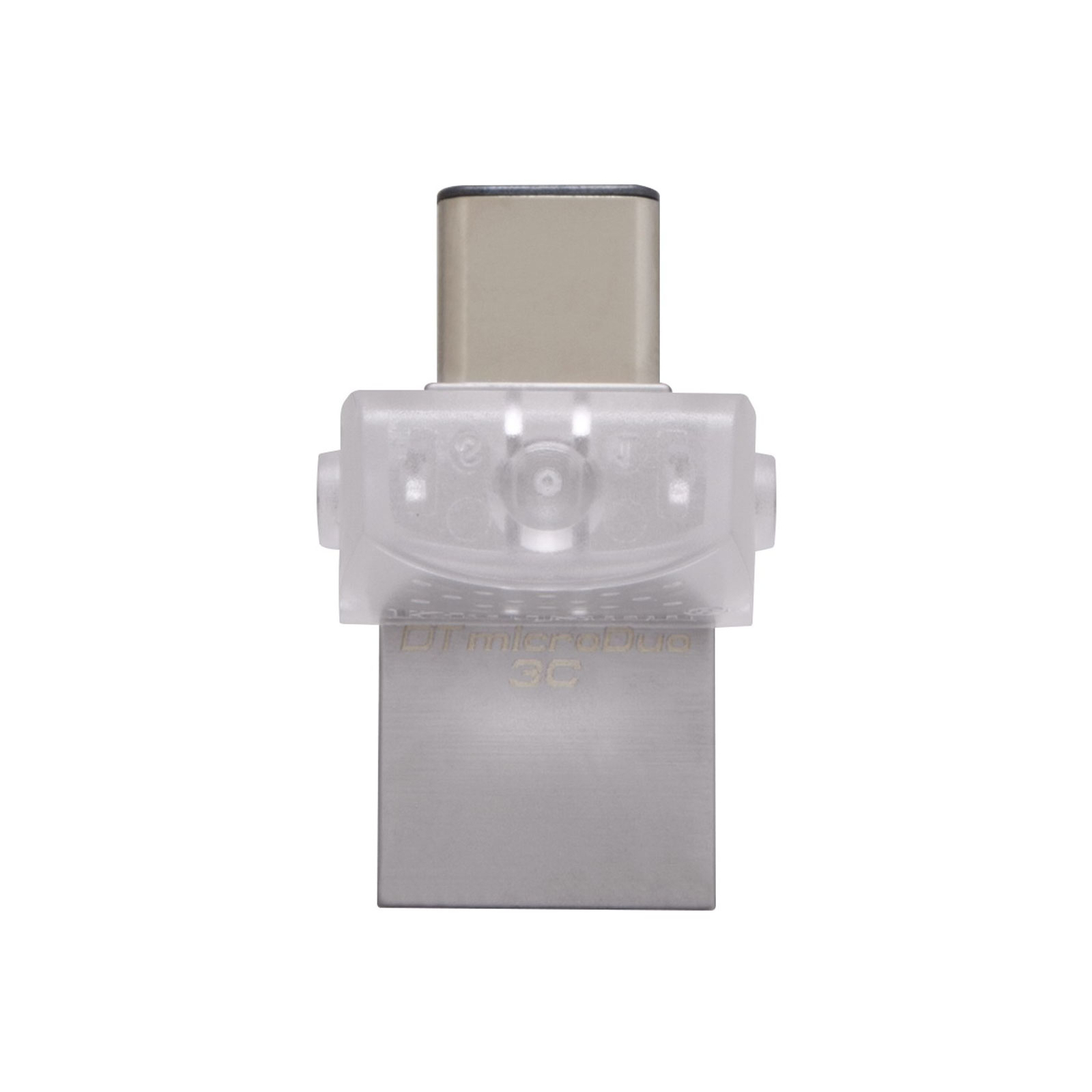 USB флеш накопитель Kingston 32GB DataTraveler microDuo 3C USB 3.1 (DTDUO3C/32GB) изображение 3