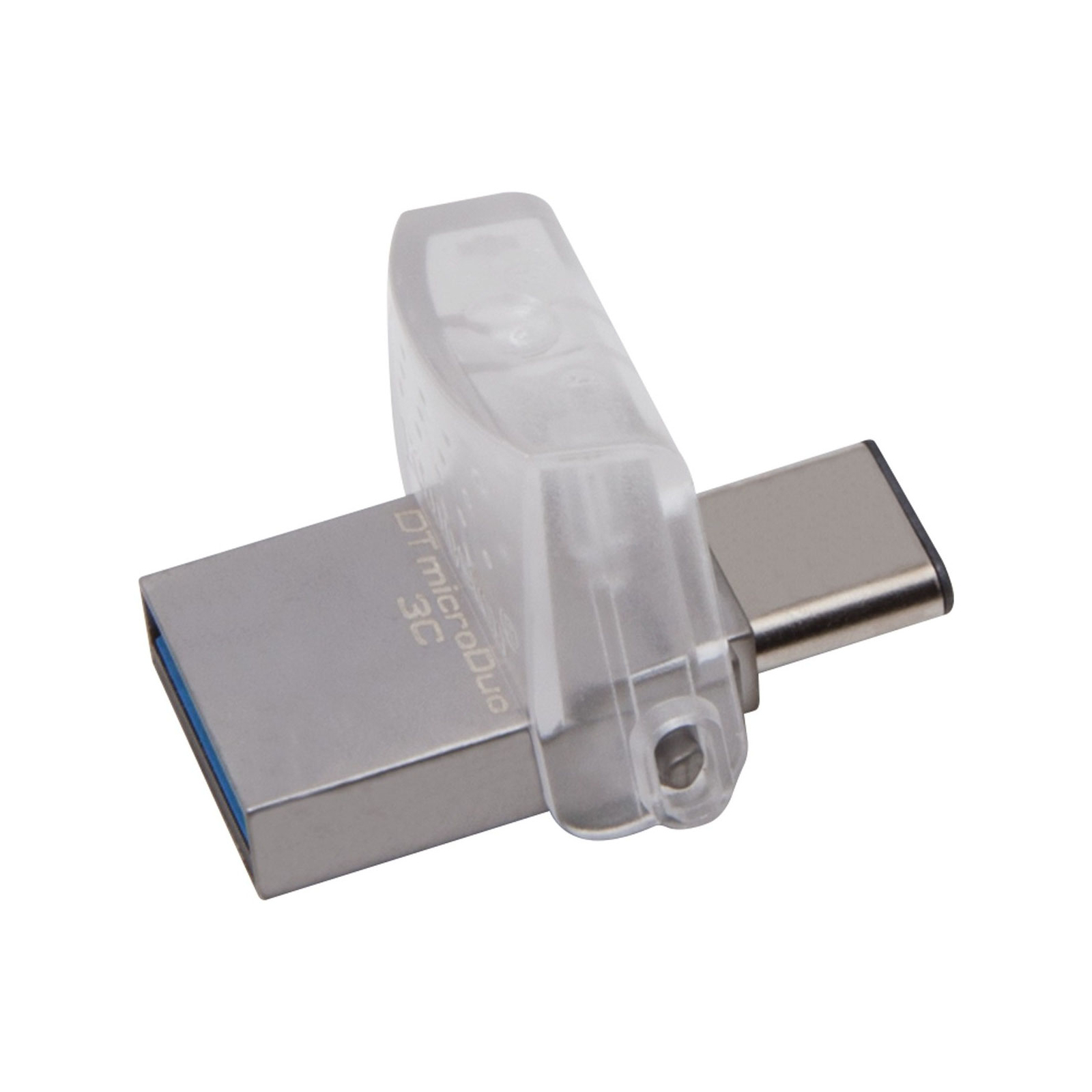 USB флеш накопитель Kingston 32GB DataTraveler microDuo 3C USB 3.1 (DTDUO3C/32GB) изображение 4