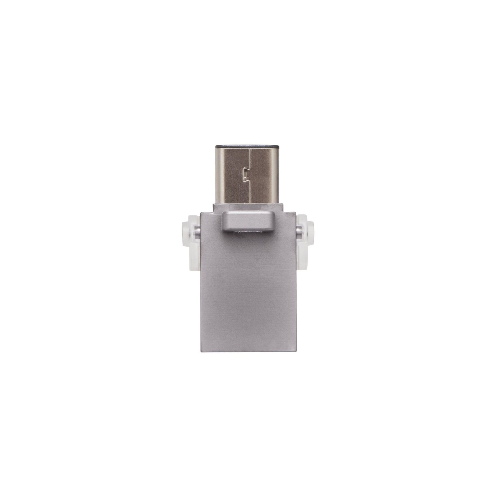 USB флеш накопитель Kingston 32GB DataTraveler microDuo 3C USB 3.1 (DTDUO3C/32GB) изображение 5