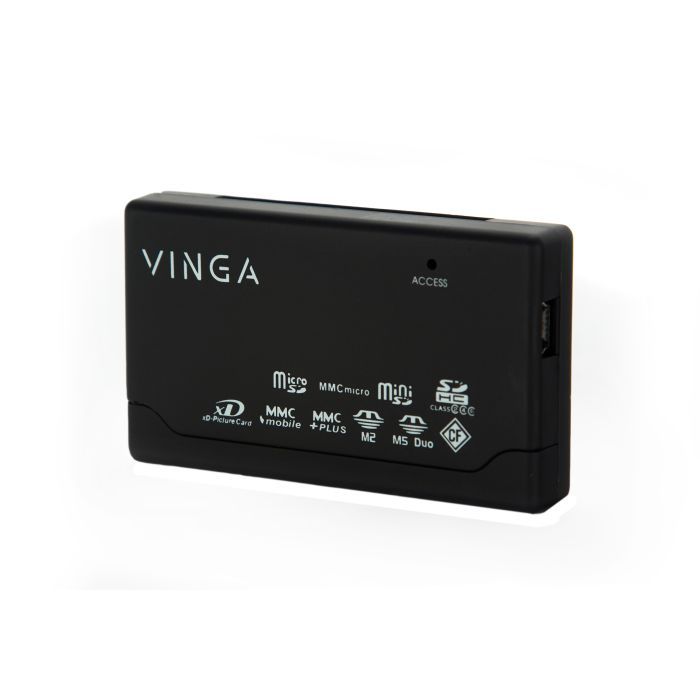 Считыватель флеш-карт Vinga CR010BK изображение 4