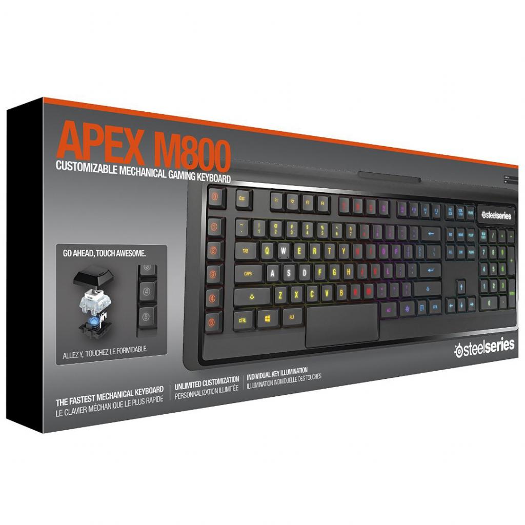 Клавіатура SteelSeries Apex M800 (64173) зображення 8