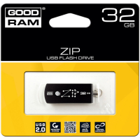 USB флеш накопитель Goodram 32GB Zip Black USB 2.0 (PD32GH2GRZIKR9) изображение 4
