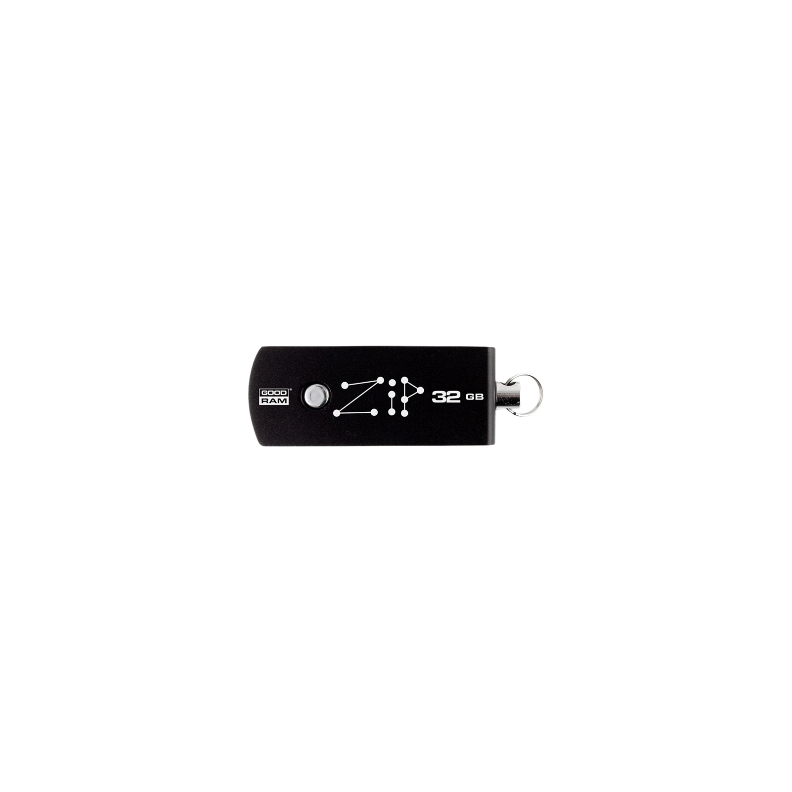 USB флеш накопичувач Goodram 32GB Zip Black USB 2.0 (PD32GH2GRZIKR9)