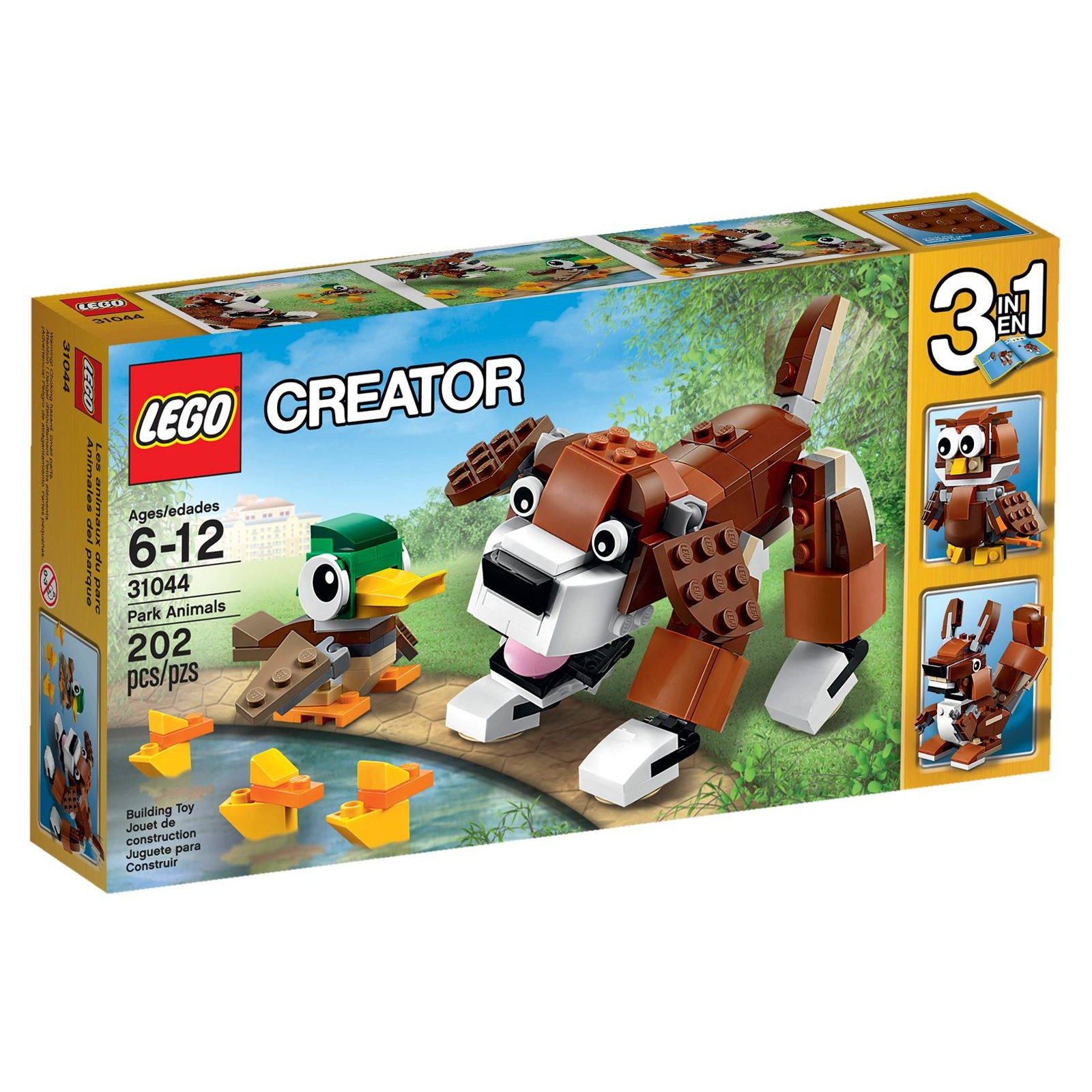 Конструктор LEGO Creator Животные в парке (31044)