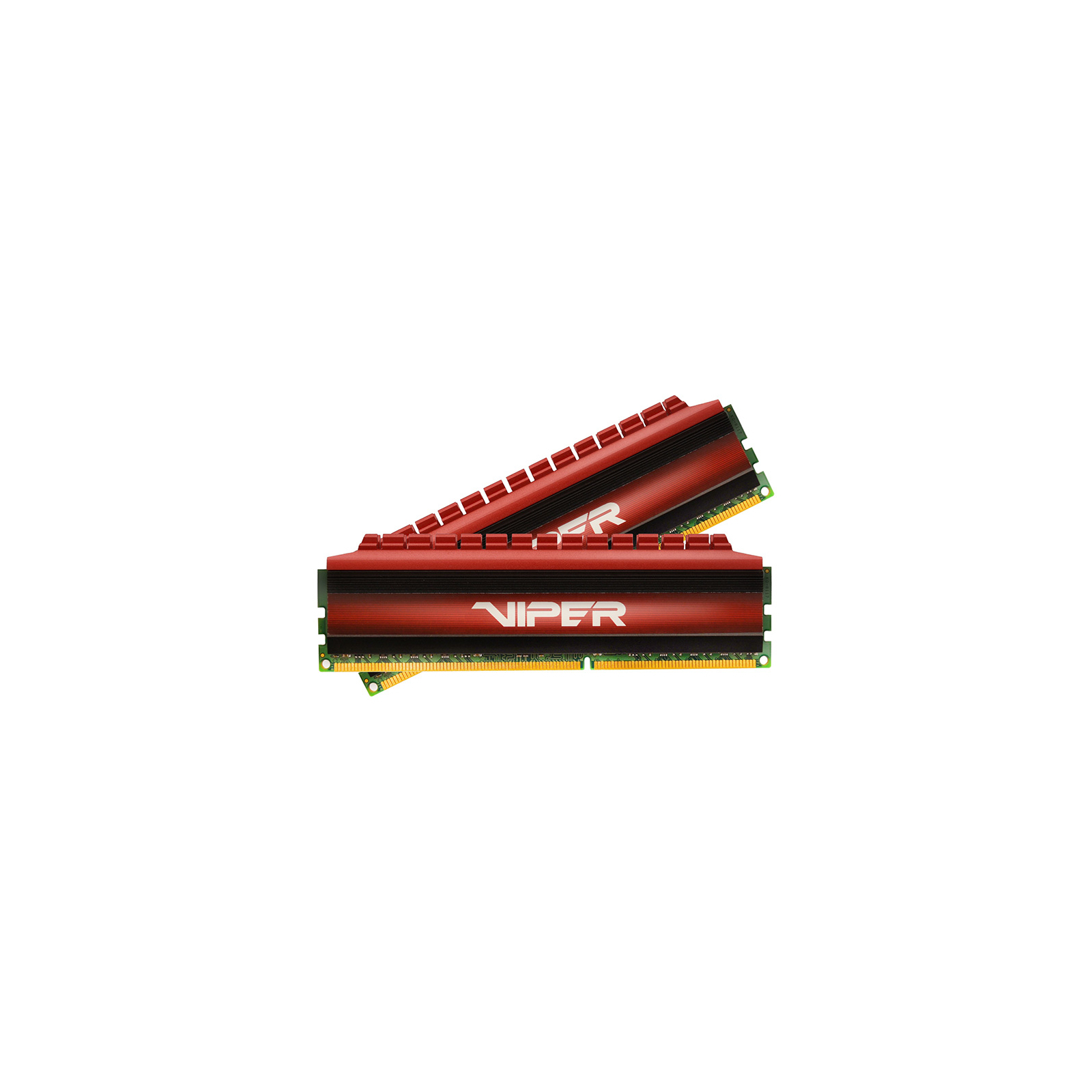 Модуль пам'яті для комп'ютера DDR4 16GB (2x8GB) 2400 MHz PE-V4 BLK/RED DUALCH Patriot (PV416G240C5K) зображення 2