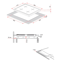 Варочная поверхность Perfelli HGG 313 BL изображение 7