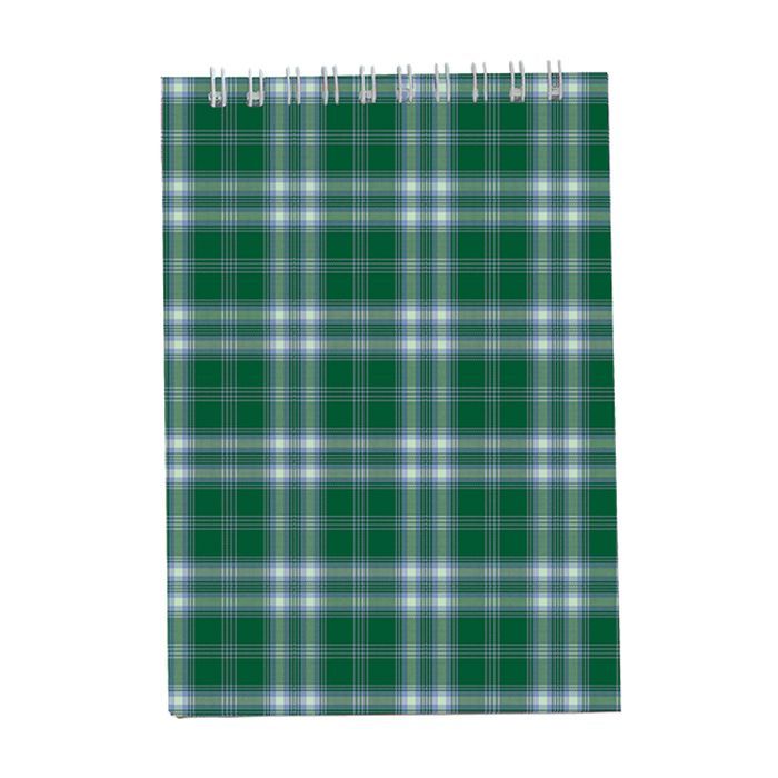 Блокнот Buromax spiral top, А6, 48sheets, square, green (BM.2480-04)