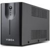 Пристрій безперебійного живлення Vinga LED 800VA metal case (VPE-800M)