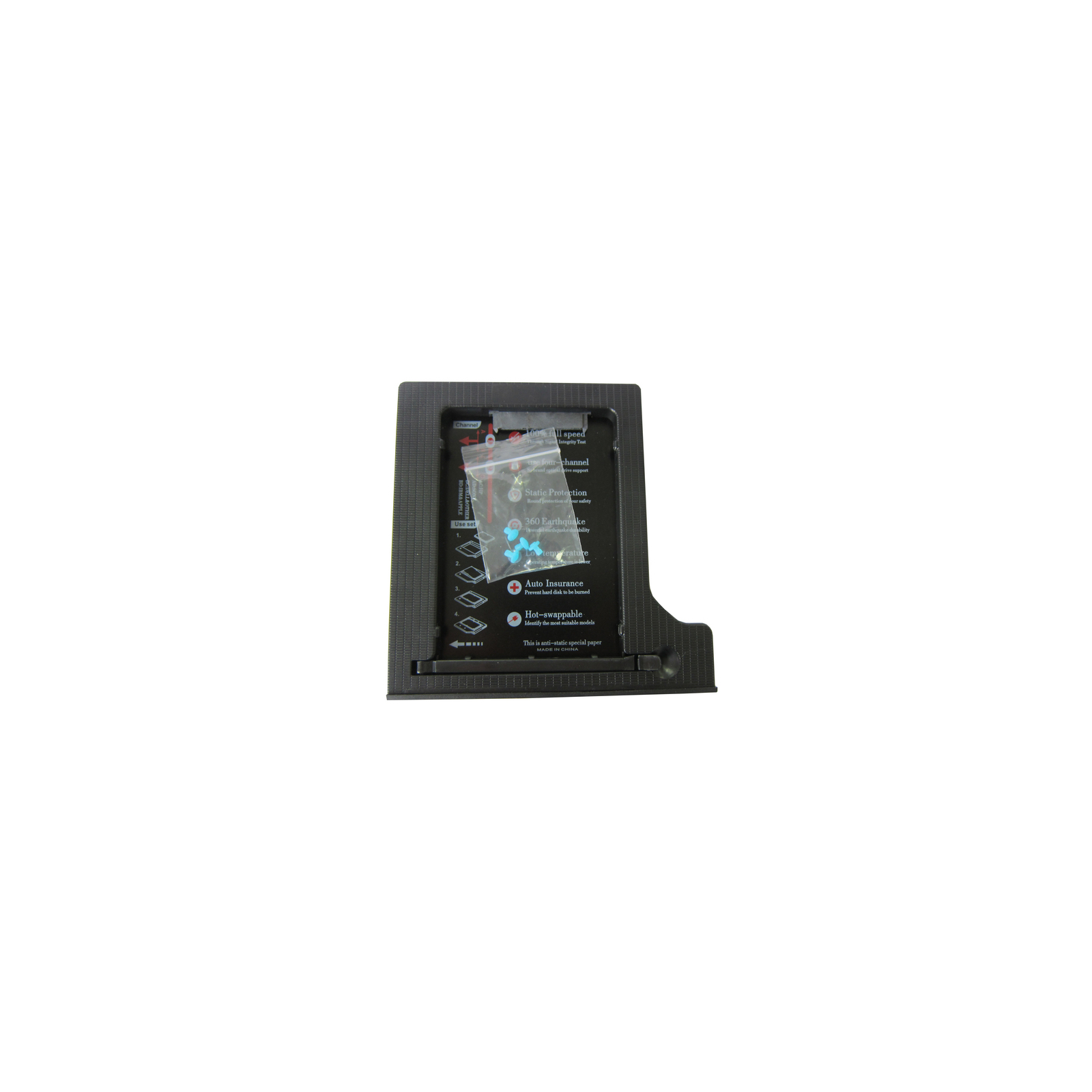 Фрейм-перехідник Maiwo 2,5" HDD/SSD SATA3 12.7 mm (NSTOR-12-P) зображення 3