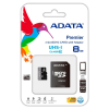Карта памяти ADATA 8GB microSD class 10 (AUSDH8GUICL10-RA1) изображение 2