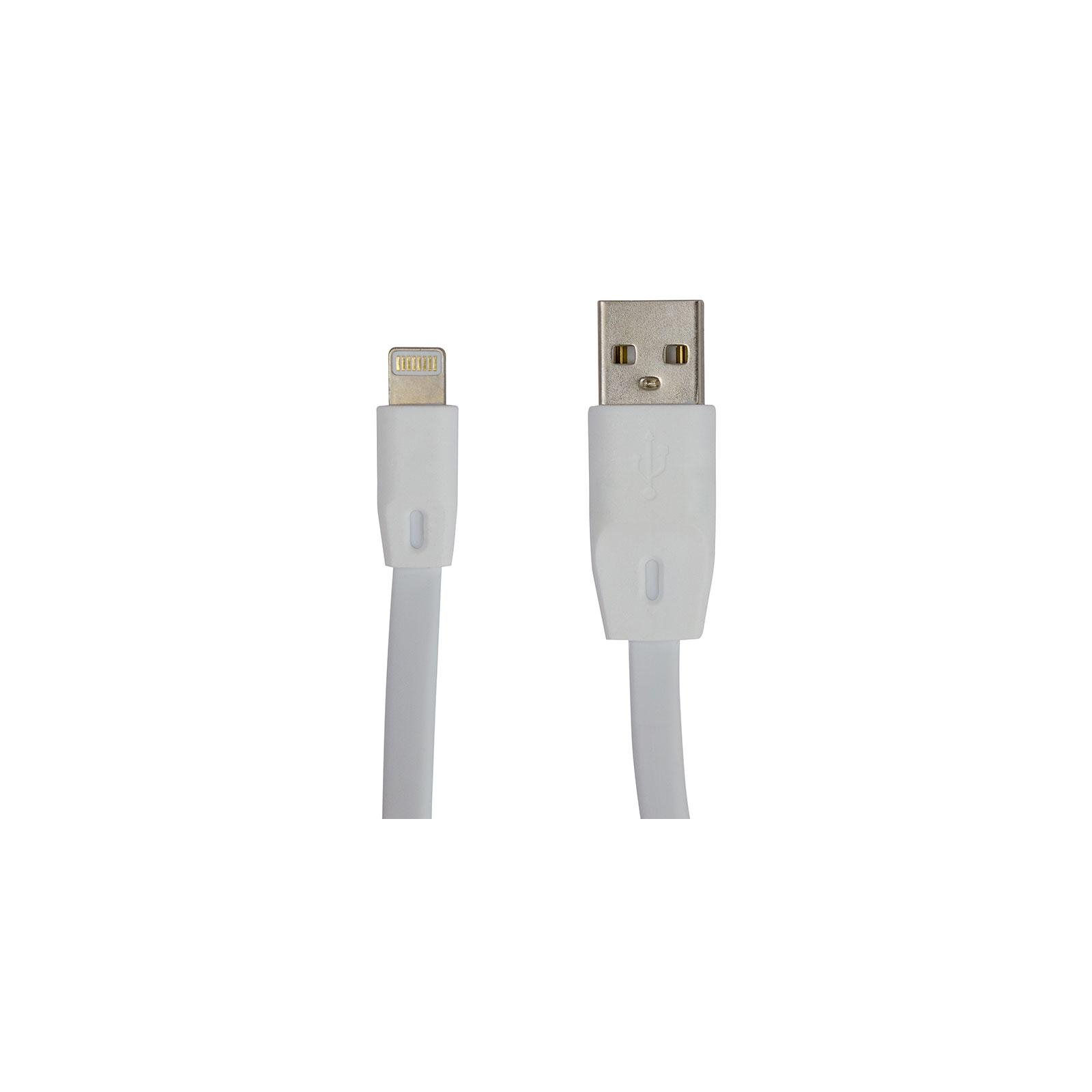Дата кабель USB 2.0 AM to Lightning 1.0m DC-IP-102TF white Greenwave (R0014162)