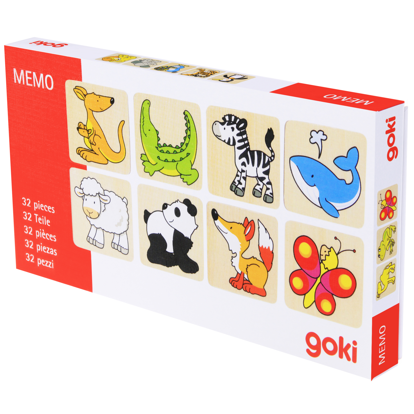 Развивающая игрушка Goki Жители зоопарка (56700)